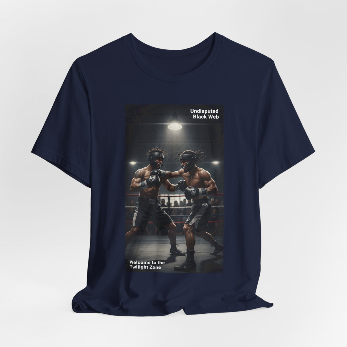 Undisputed Black Web Twilight Zone Spotlight Tee