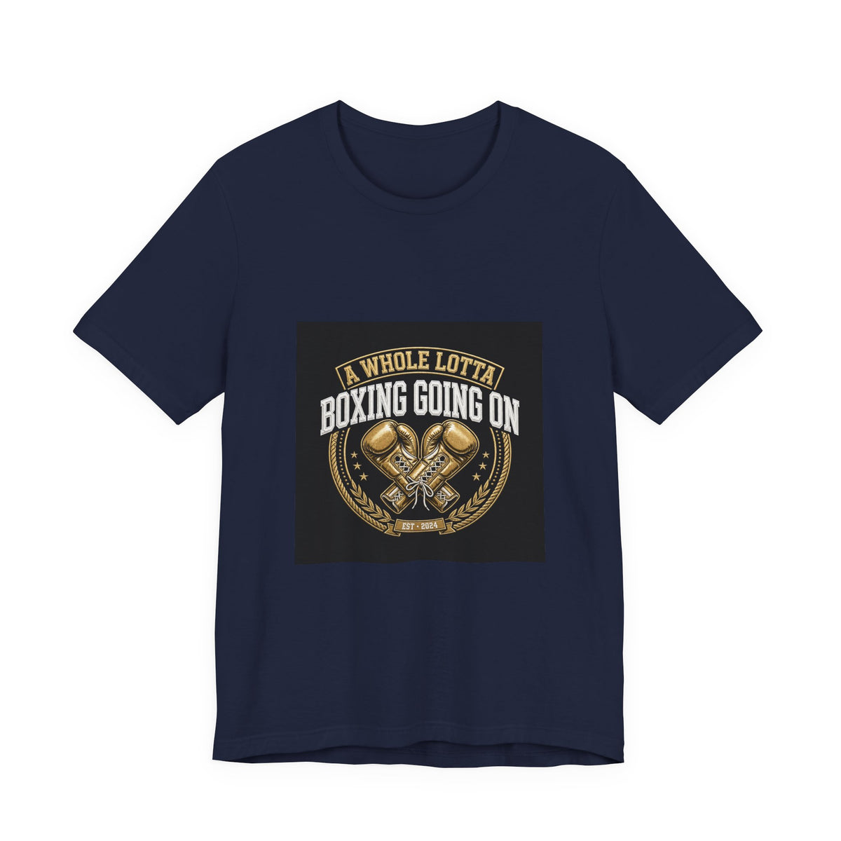 Broadway Promotion Gold Boxing Tee