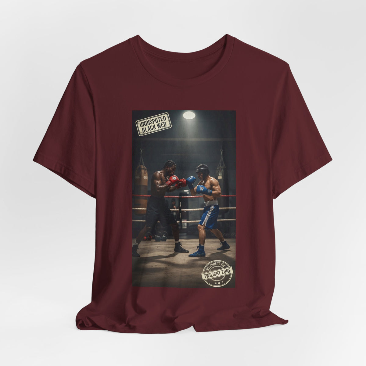 Undisputed Black Web Twilight Zone Sparring Tee