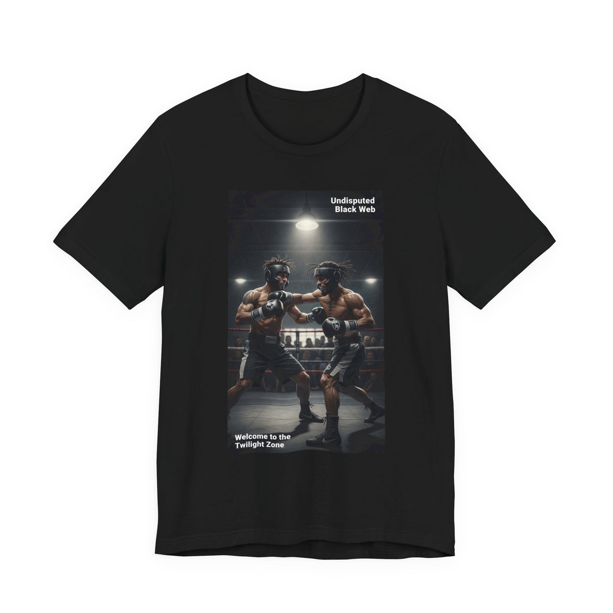 Undisputed Black Web Twilight Zone Spotlight Tee