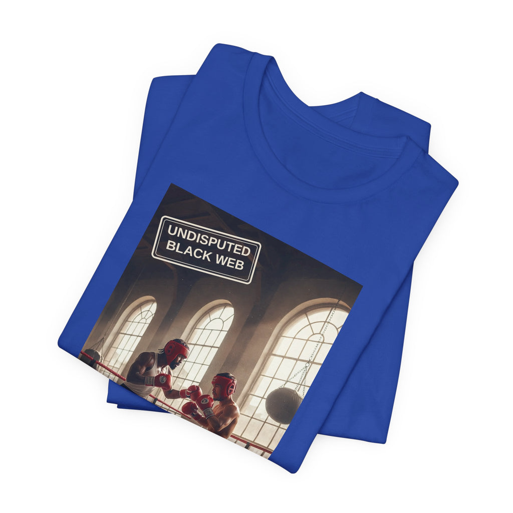 Undisputed Black Web Twilight Zone Cathedral Gym Tee