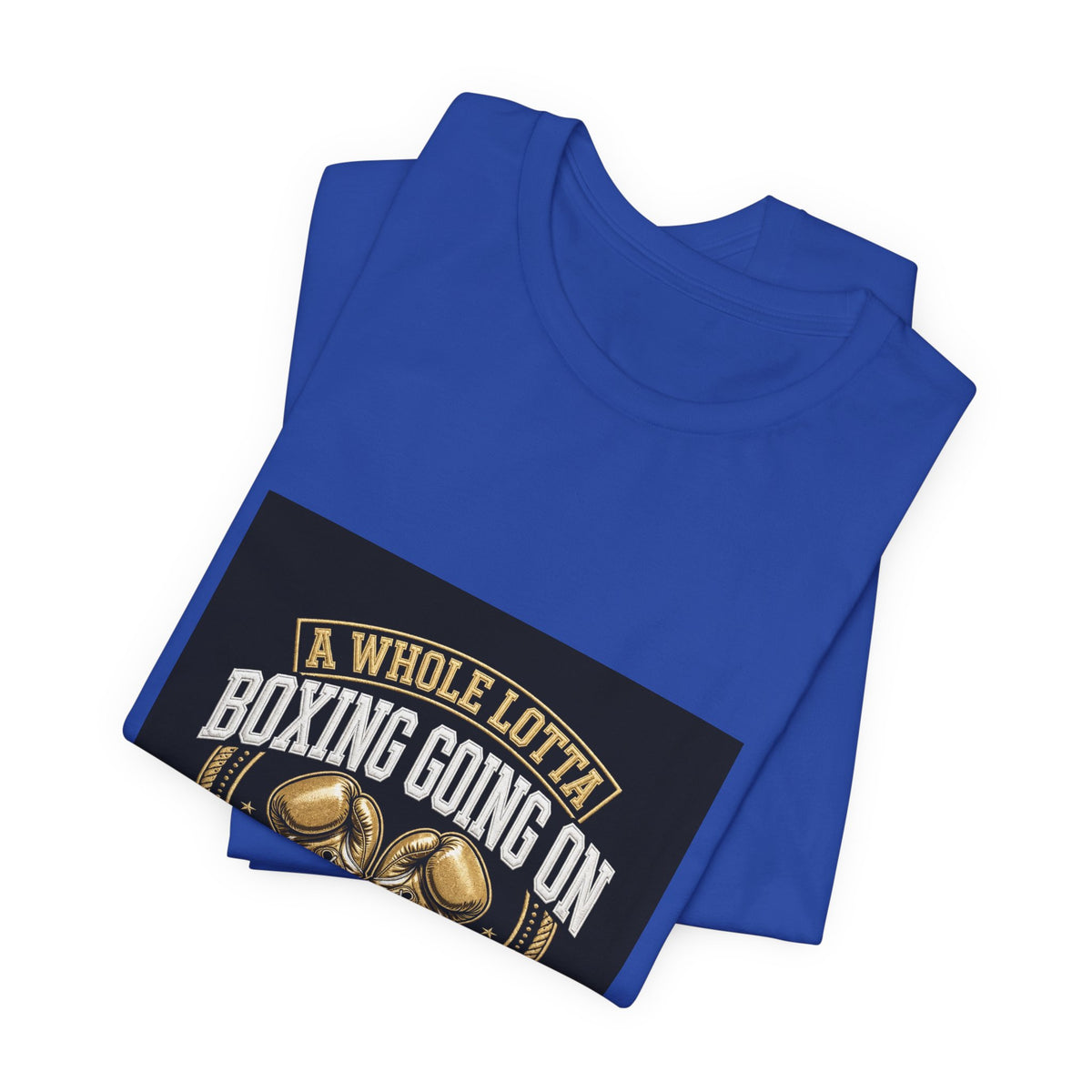 Broadway Promotion Gold Boxing Tee