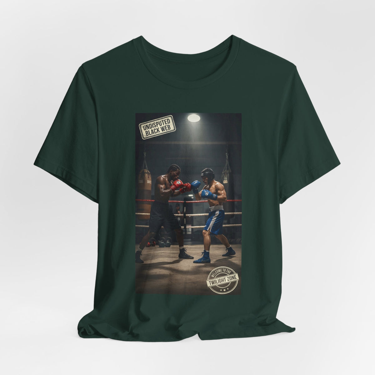 Undisputed Black Web Twilight Zone Sparring Tee