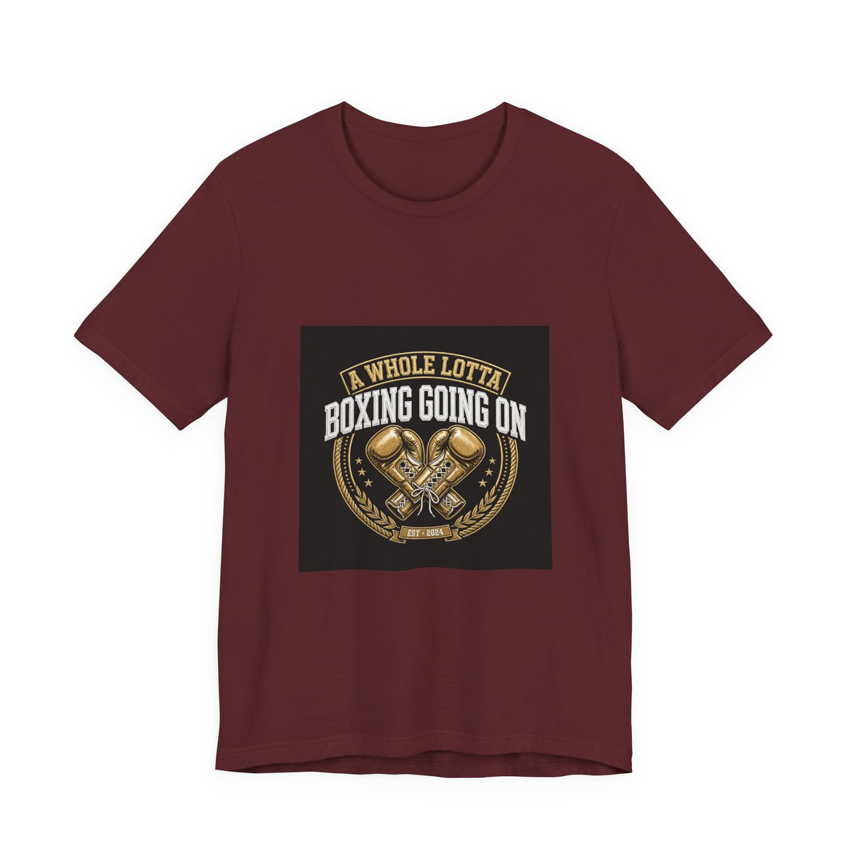 Broadway Promotion Gold Boxing Tee