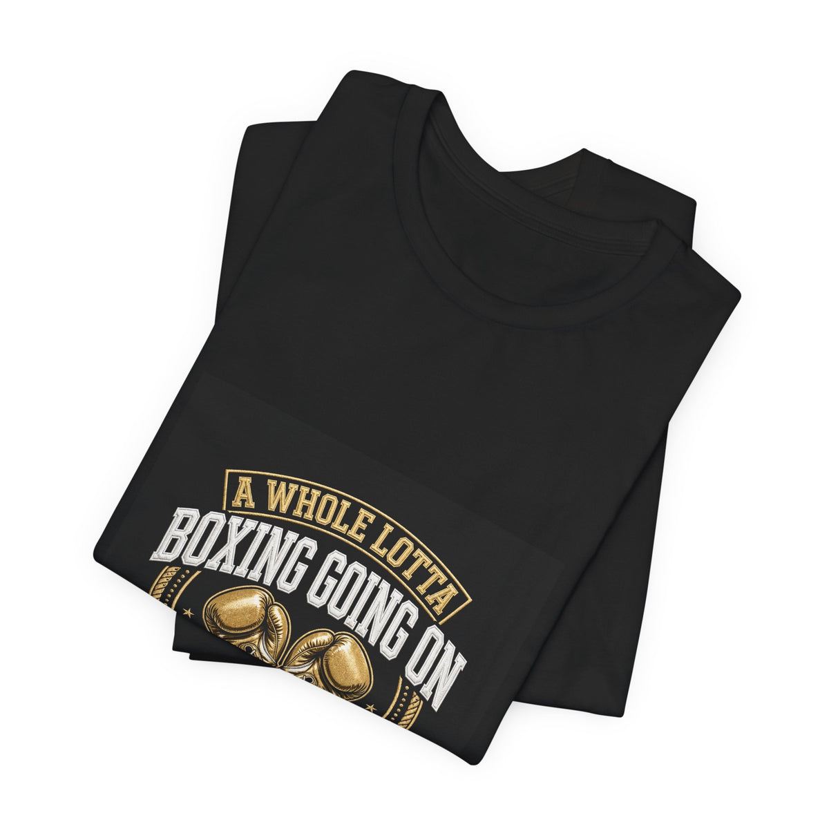 Broadway Promotion Gold Boxing Tee