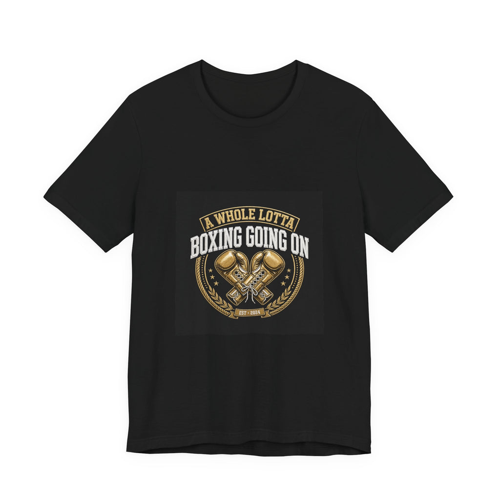 Broadway Promotion Gold Boxing Tee