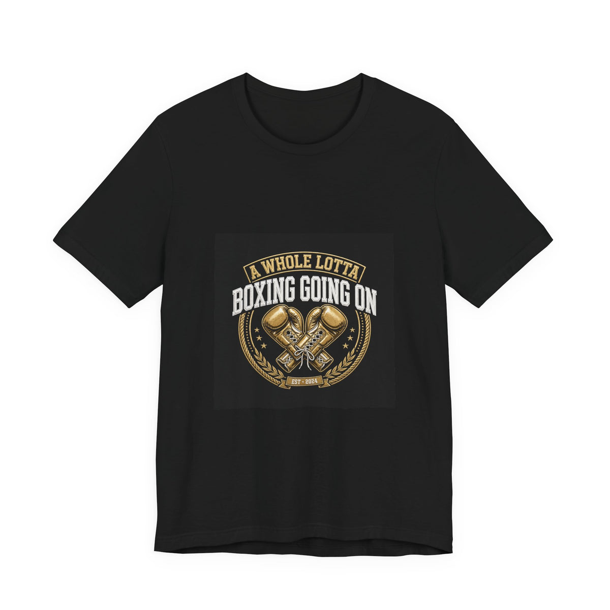 Broadway Promotion Gold Boxing Tee