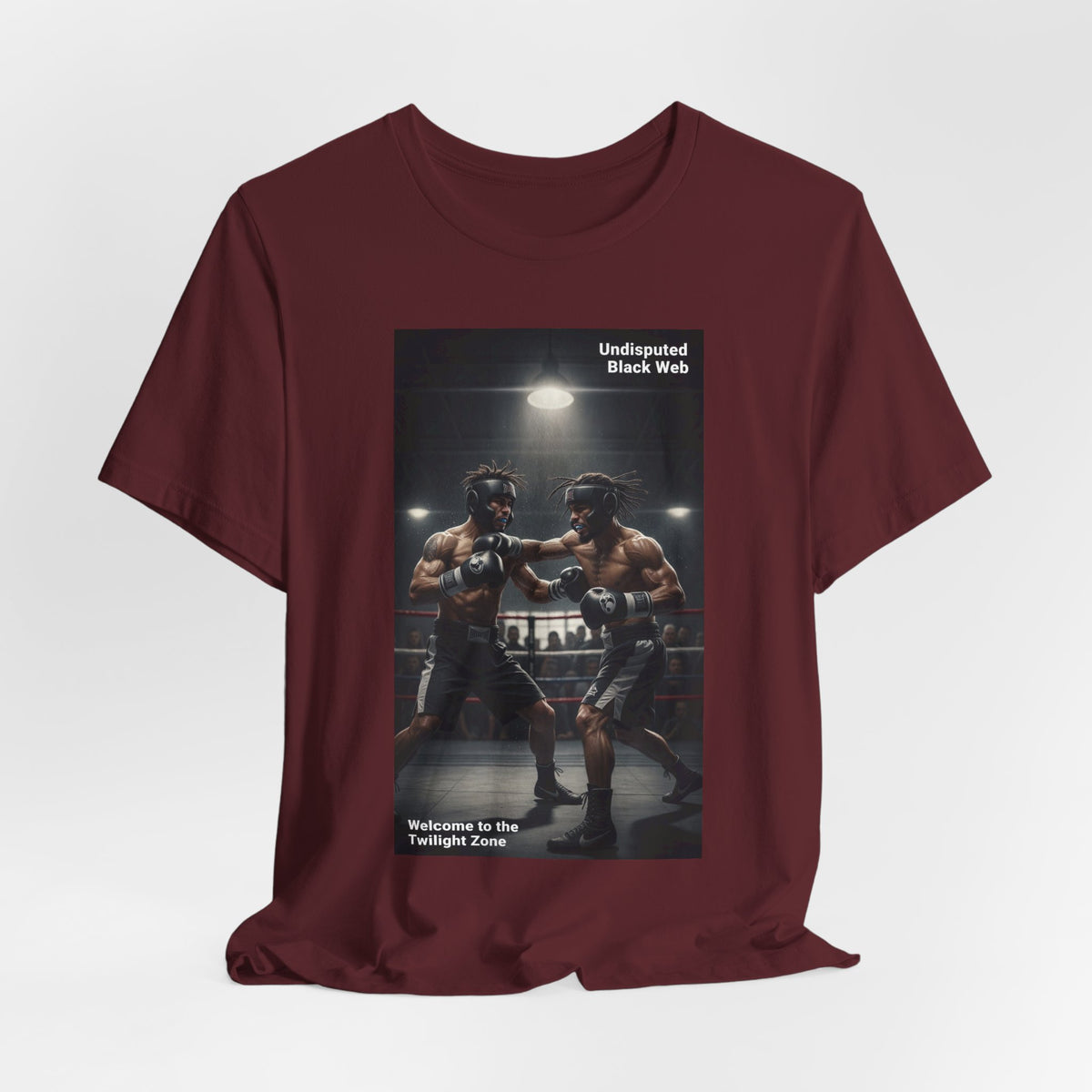 Undisputed Black Web Twilight Zone Spotlight Tee