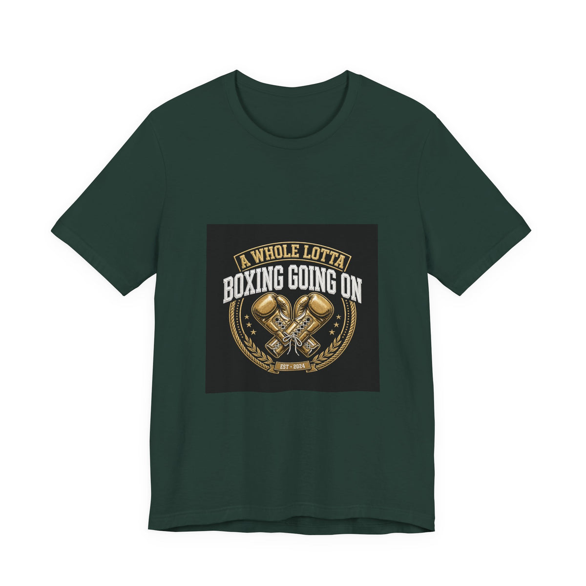 Broadway Promotion Gold Boxing Tee
