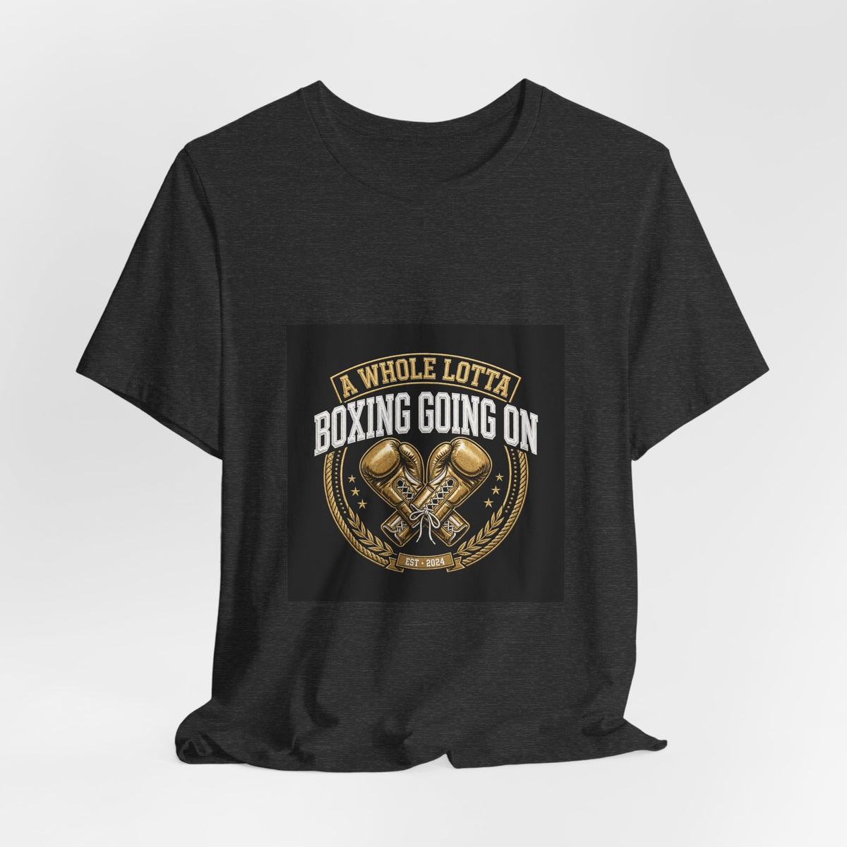 Broadway Promotion Gold Boxing Tee