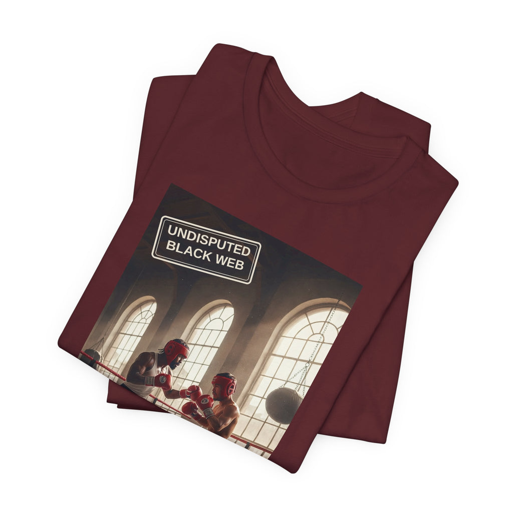 Undisputed Black Web Twilight Zone Cathedral Gym Tee