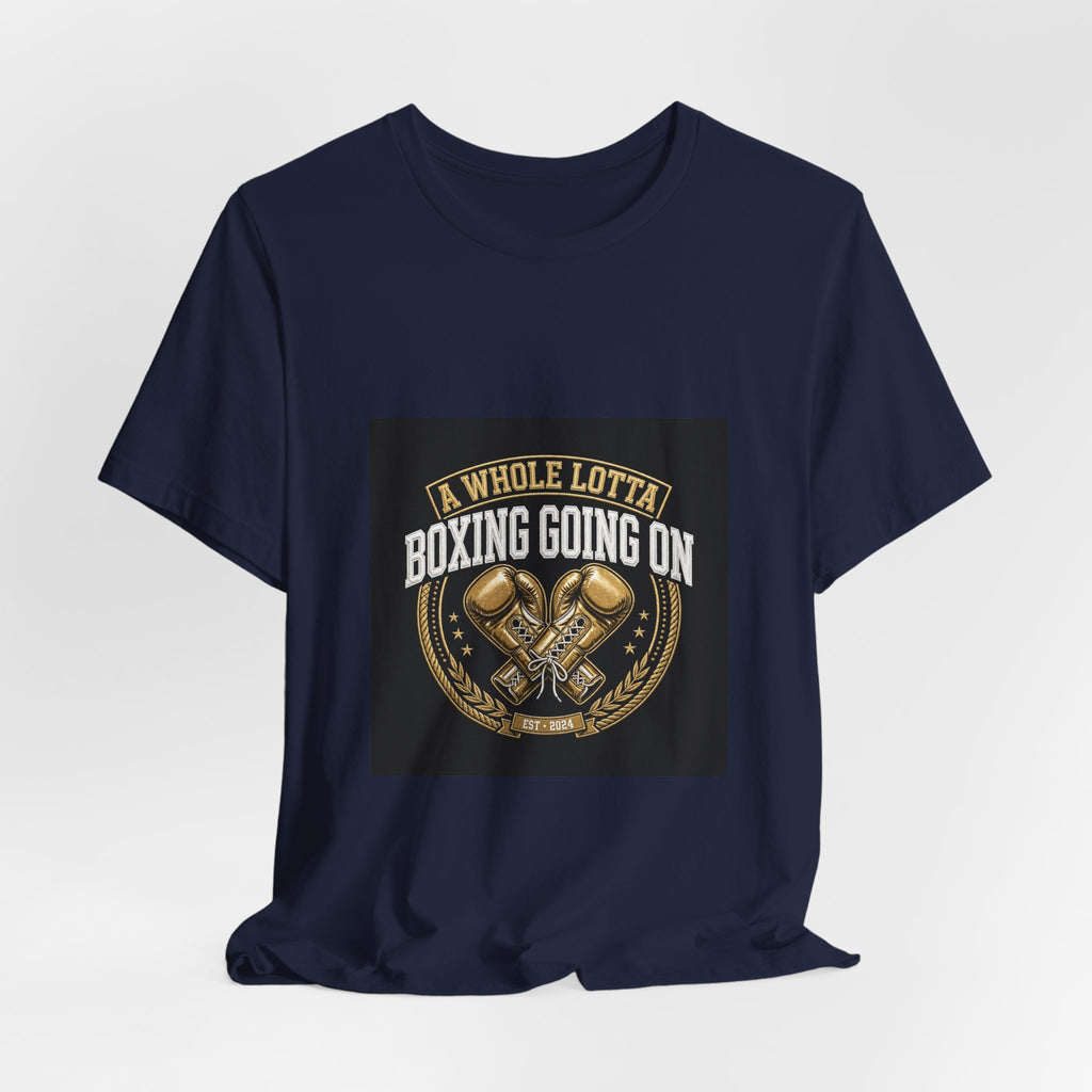 Broadway Promotion Gold Boxing Tee