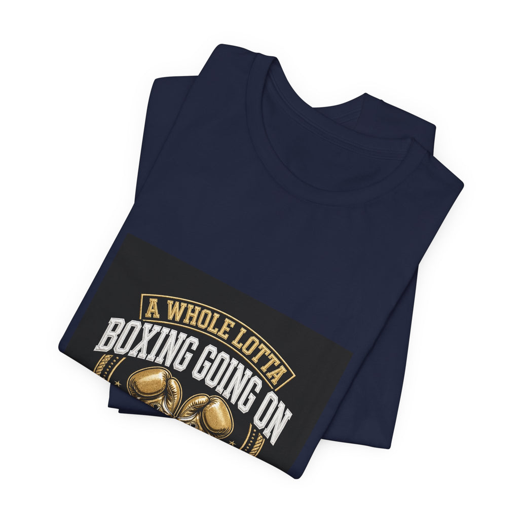 Broadway Promotion Gold Boxing Tee