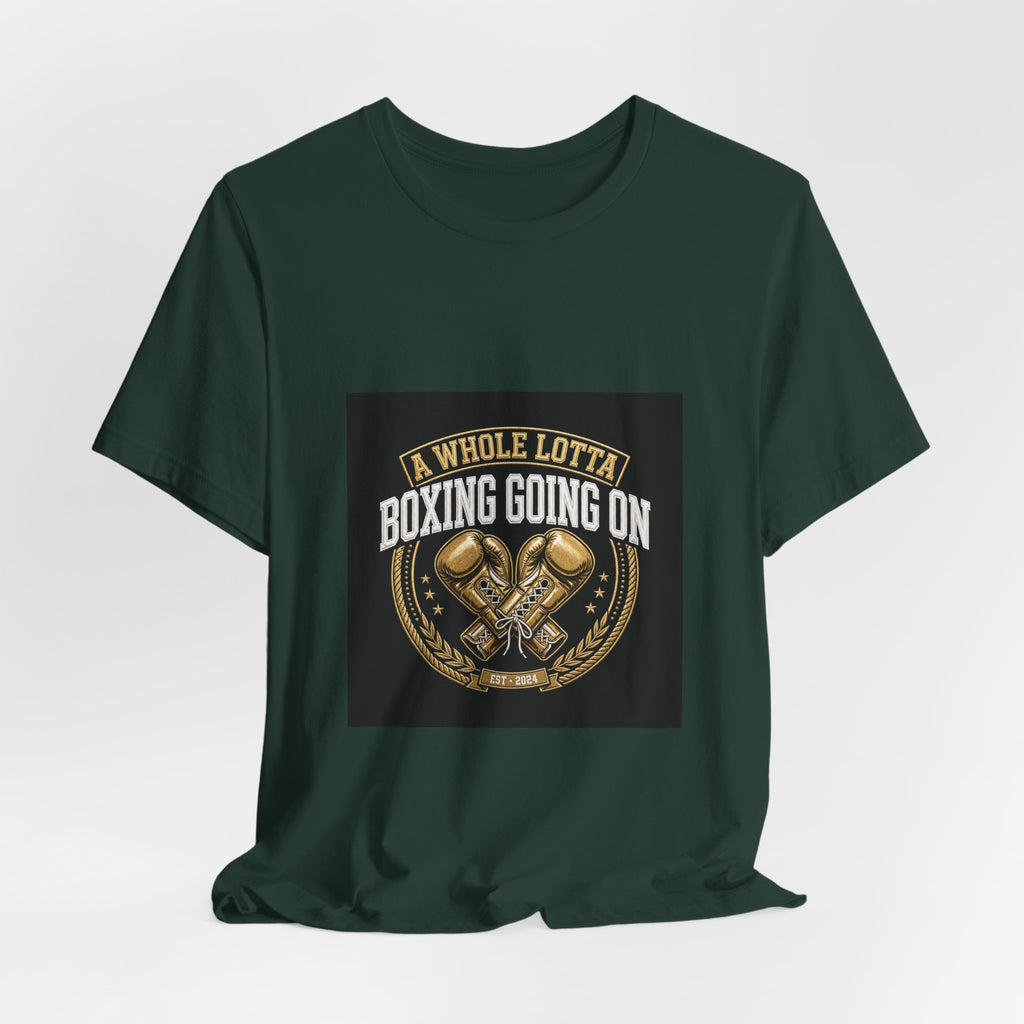 Broadway Promotion Gold Boxing Tee