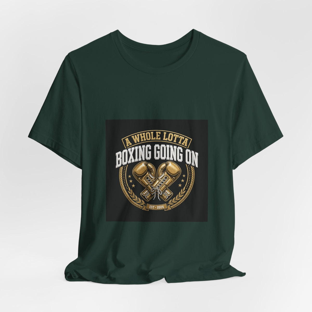 Broadway Promotion Gold Boxing Tee