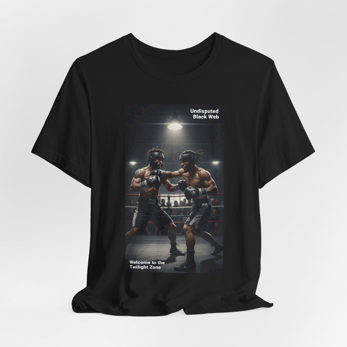 Undisputed Black Web Twilight Zone Spotlight Tee