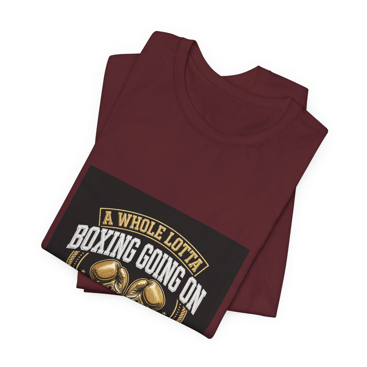 Broadway Promotion Gold Boxing Tee