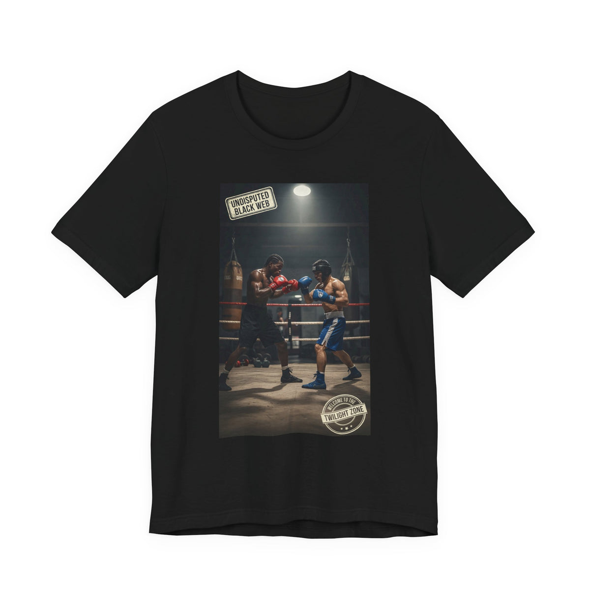 Undisputed Black Web Twilight Zone Sparring Tee