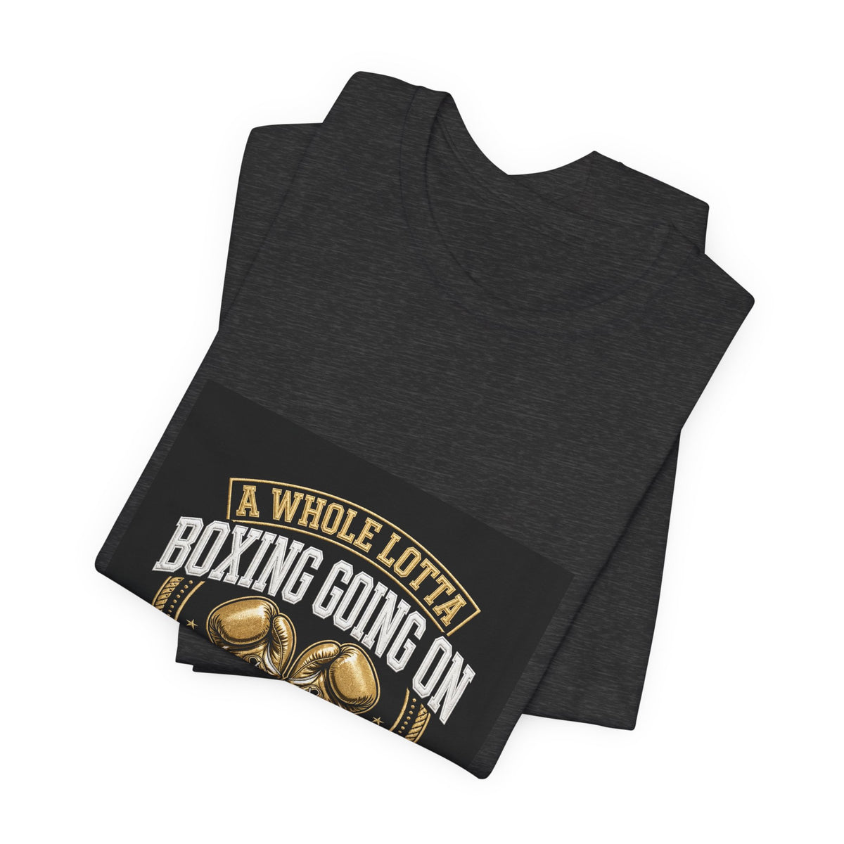 Broadway Promotion Gold Boxing Tee