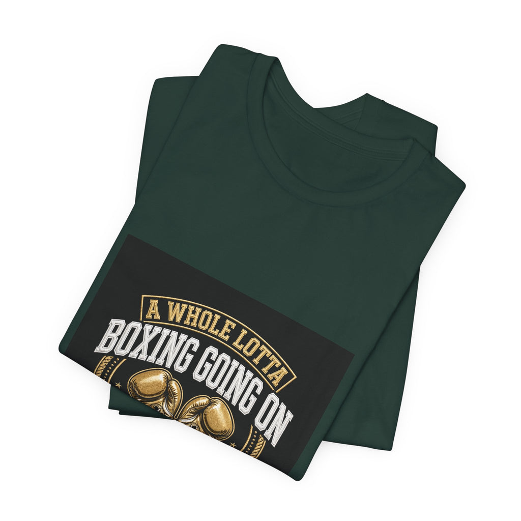 Broadway Promotion Gold Boxing Tee
