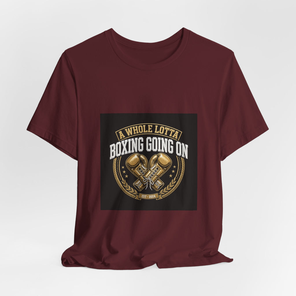 Broadway Promotion Gold Boxing Tee