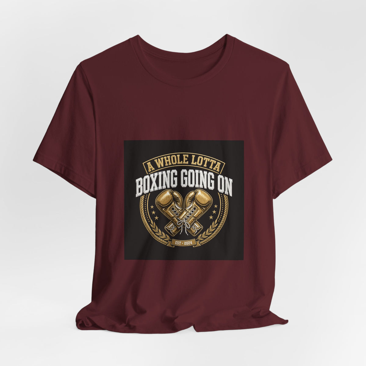 Broadway Promotion Gold Boxing Tee